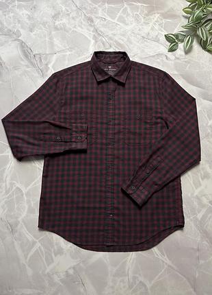 Фланелева сорочка mack weldon warmknit flannel shirt thermolite merino blend