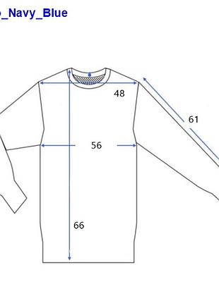 Світшот uniqlo sweatshirt navy blue 8