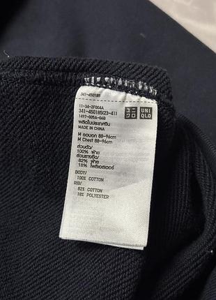 Світшот uniqlo sweatshirt navy blue 7