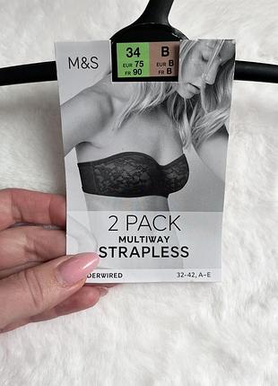 Мереживний бюст-бандо від m&s 4
