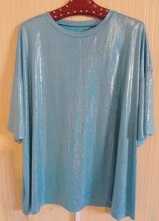 Блузка блискуча пог 70 см