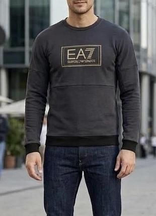 Мужской свитшот / лонгслив ea7 emporio armani (оригинал, размер m)