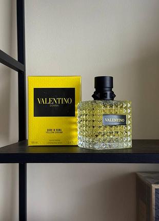 Valentino donna born in roma yellow dream