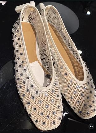 Балетки mango нові 37 розмір