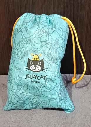 Бегемот джелликет с мешочком пыльником, jellycat 9