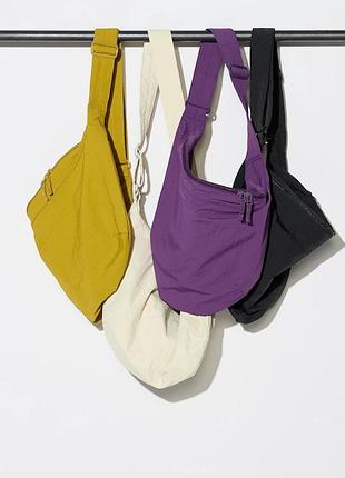 Сумка uniqlo nylon shoulder bag 2
