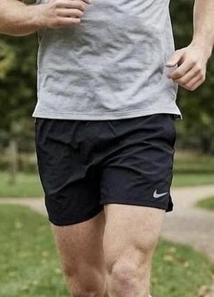Шорты nike flex distance 5" lined running shorts (m) сзади карман