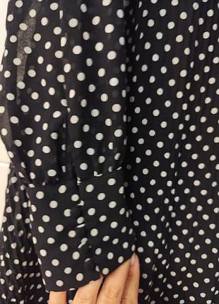 Сукня, плаття в горох zara 4