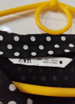 Сукня, плаття в горох zara 2