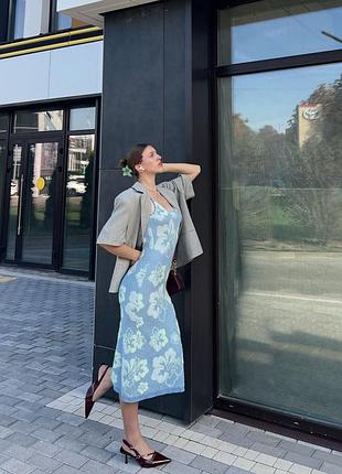 Трикотажна сукня міді house of sunny