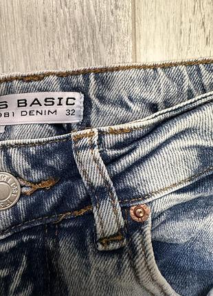 Джинси жіночі it’s basic блакитні 32 розмір 5