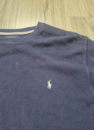 Кофта чоловіча polo ralph lauren синя 3
