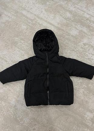 Куртка дитяча zara чорна, розмір 98