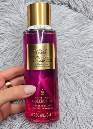 Victoria’s secret strawberries & champagne archives collection — ароматний спрей-міст для тіла, 250 мл, оригінал