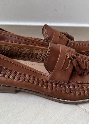 Продам шкіряні лофери office leather