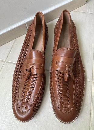 Продам шкіряні лофери office leather 2