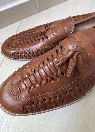 Продам шкіряні лофери office leather 6