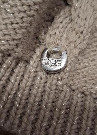 Ugg шапка полушерсть 3