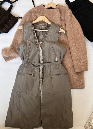 Жилет подовжений двосторонній max mara.