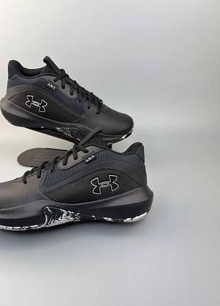 Кроссовки under armour lockdown 7 "core black / marble" 3