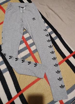 Коттоновые лосины adidas оригинал 2