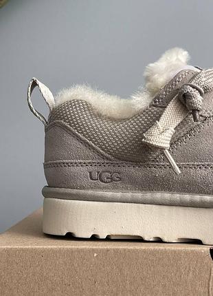 Ugg lo lowmel sneaker grey fur 9