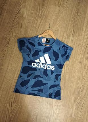 Футболка хлопковая adidas для девочки 13-14 лет рост 164
