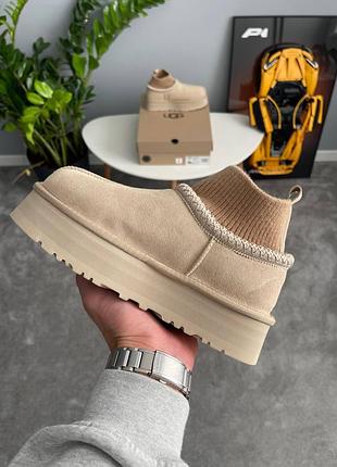 Ugg tazz sock beige 4
