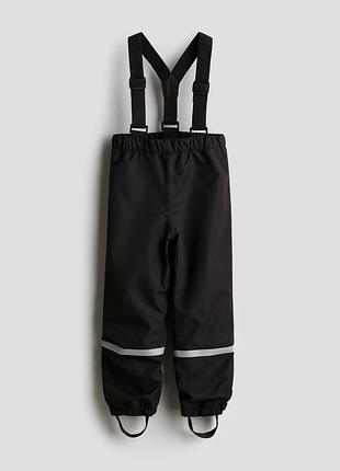 Зимові теплі штани напів комбінезон h&m 8/10 років зріст 134/140