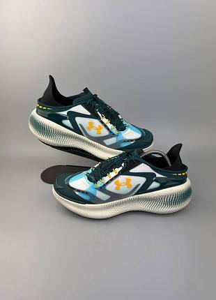 Кроссовки under armour slipspeed eco "teal / metallic silver / yellow"