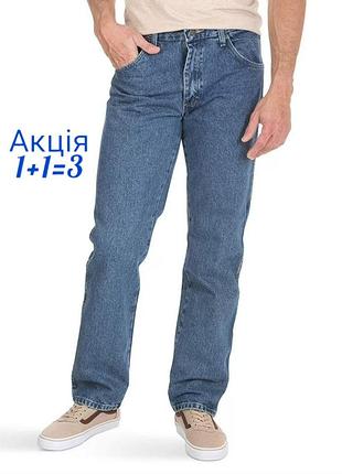 Джинси wrangler w32 authentics men's classic 5-pocket regular fit cotton jean