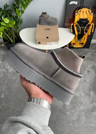 Ugg tazz sock grey 4