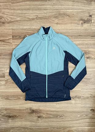 Odlo run jacket w жіноча спортивна кофта salewa