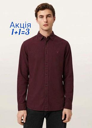 Байкова сорочка allsaints hungtingdon ls shirt
