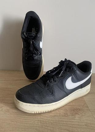 Мужские кроссовки nike air force 1 '07 craft / black sail / чоловічі кросівки найк аір форс 1 (розмір 45 / 29 см)