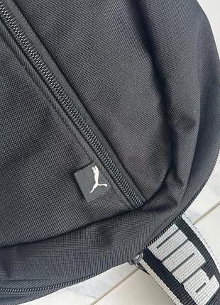 Сумка чоловіча через плече puma чорна 3