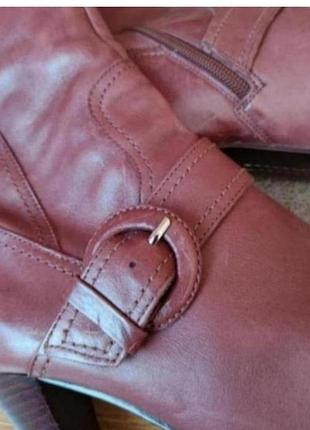 Чоботи шкіряні  clarks роз. 39(укр.) 10