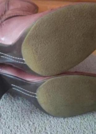 Чоботи шкіряні  clarks роз. 39(укр.) 7