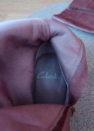 Чоботи шкіряні  clarks роз. 39(укр.) 8