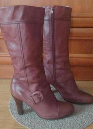 Чоботи шкіряні  clarks роз. 39(укр.)