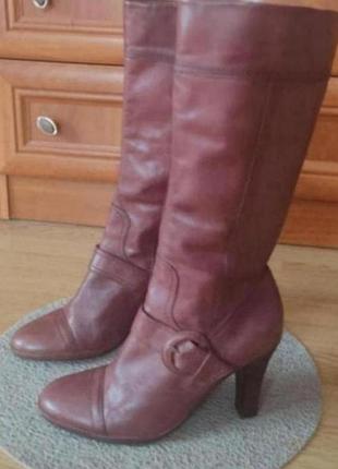 Чоботи шкіряні  clarks роз. 39(укр.) 2