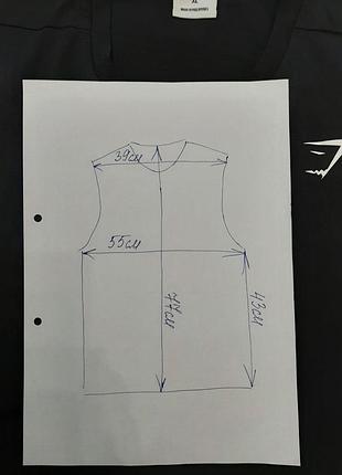 Мужская майка для фитнеса gymshark xl 10