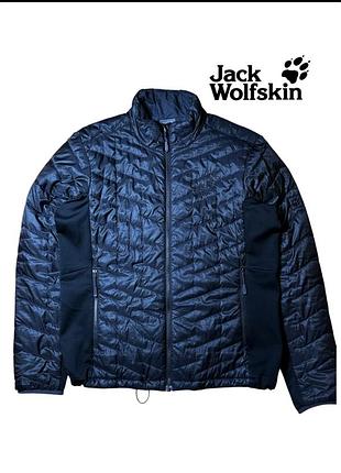 Комбінована демісезонна куртка jack wolfskin (оригінал) л