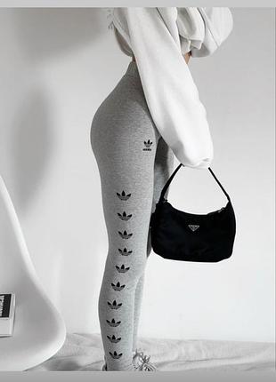 Коттоновые лосины adidas оригинал