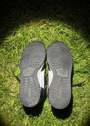 Кросівки nike dunk high panda black 6