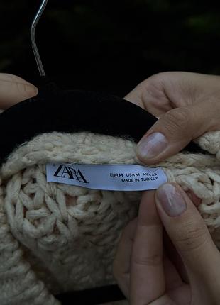 Вʼязаний кардиган zara 5