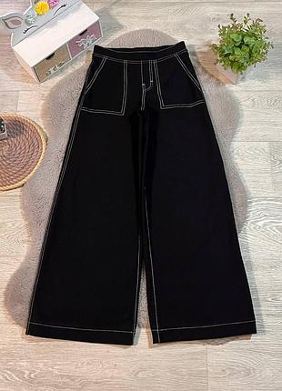 Стильні джегінси палаццо від h&m стан ідеальний