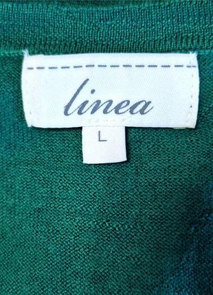 Шерстяной кардиган linea, шерсть мериноса 5