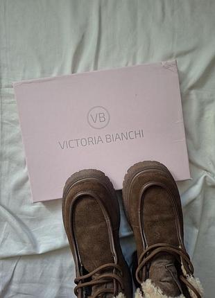 Замшевые ботинки victoria bianchi 6