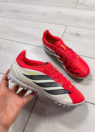 Футбольні бутси сороконіжки футзалки adidas predator club tf р.38eu 23,5cm